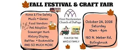 First Presbyterian Church Fall Festival and Craft Fair