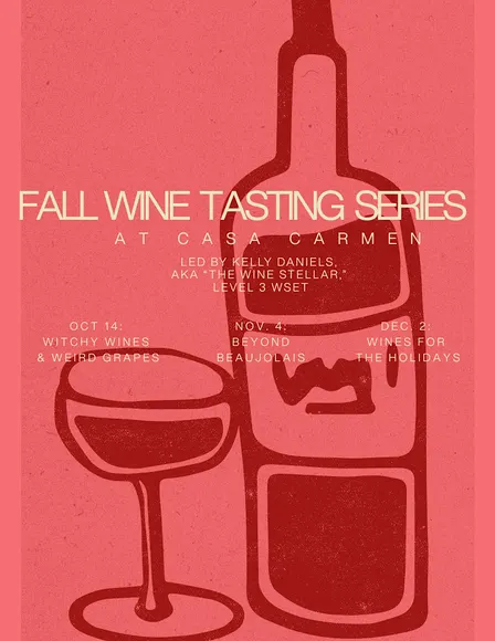 Wine Tasting Class: Witchy Wines and Weird Grapes