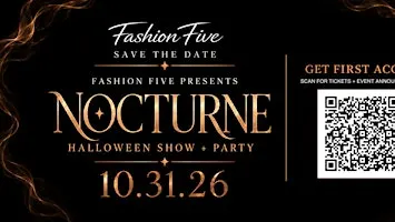 Fashion Five Presents: NOCTURNE Halloween Show + Party