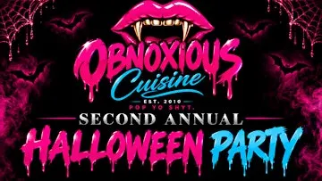 Obnoxious Cuisine Presents: 2nd Annual Halloween Costume Party
