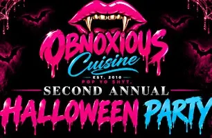 Obnoxious Cuisine Presents: 2nd Annual Halloween Costume Party