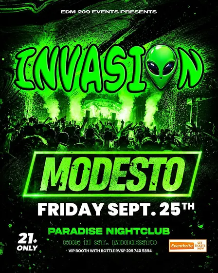 INVASION EDM209 MODESTO