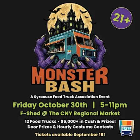 #SYRFoodTrucks Monster Bash