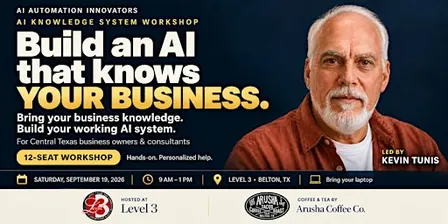 AI Knowledge System Workshop: Build an AI That Knows Your Business