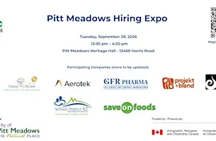 Pitt Meadows Hiring Expo by ISSofBC