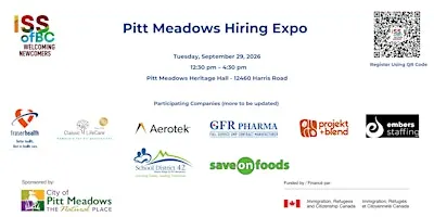 Pitt Meadows Hiring Expo by ISSofBC