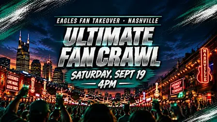 Eagles Bar Crawl Nashville | Fan Weekend Takeover (Sept 18-20)
