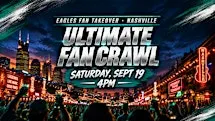 Eagles Bar Crawl Nashville | Fan Weekend Takeover (Sept 18-20)