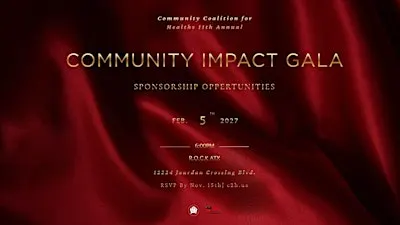 Community Coalition for Healths 11th Annual - COMMUNITY IMPACT GALA