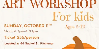 Thanks giving art workshop for kids