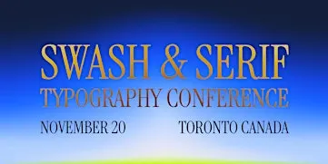 Swash & Serif Typography Conference