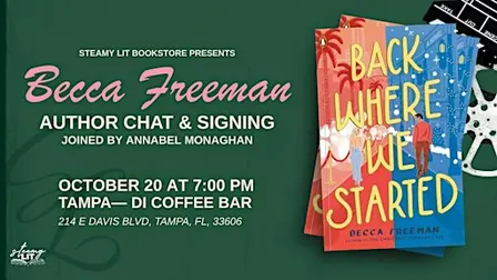 Author Visit (Tampa) - Meet Author Becca Freeman in Tampa!