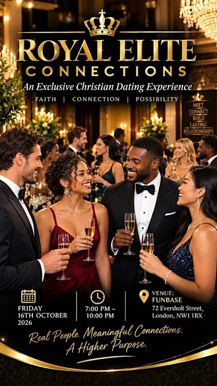Royal Elite Connections: Exclusive Christian Dating Event for Singles 40–65
