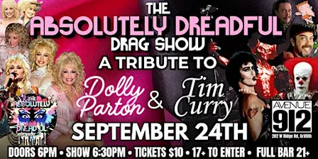 The Absolutely Dreadful Drag Show: TIM CURRY AND DOLLY PARTON TRIBUTE!