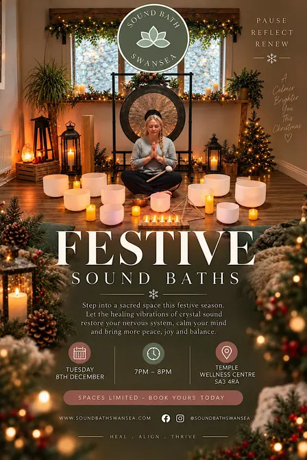 Festive Sound Bath at Temple Wellness