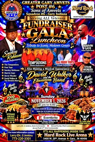 Sons of AMVETS Post #6 Fundraiser Gala Luncheon Gary, IN