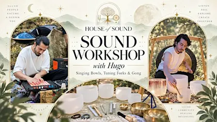 Singing Bowls & Tuning Forks and Gong: A Sound Workshop