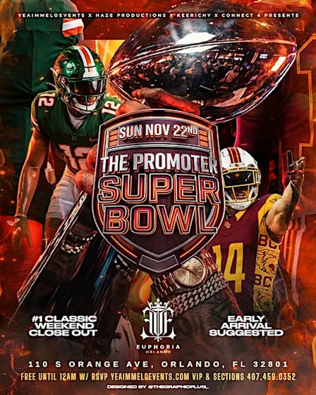 The Promoter Super Bowl: Classic Weekend 2K26 Close Out Party | Orlando, FL