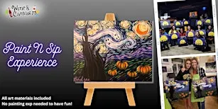 St Pete Paint Party – Spooky Starry Night