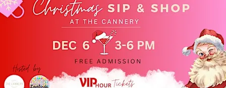 Christmas Sip & Shop