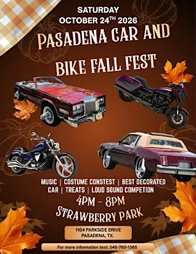PASADENA CAR N BIKE FALL FEST