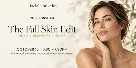 The Fall Skin Edit with Facial Aesthetics Monument