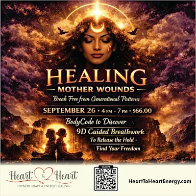 HEALING MOTHER WOUNDS  9D BREATH JOURNEY AND BODYCODE
