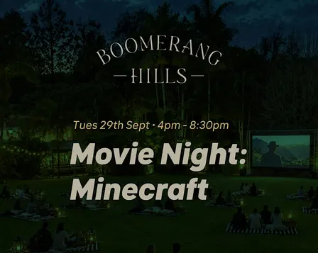 Movie Night at the Hills: Minecraft