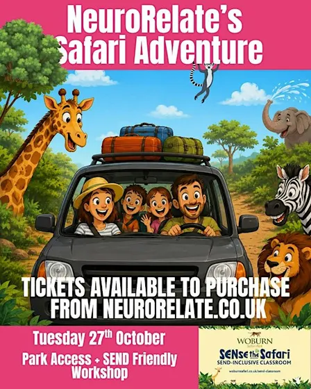 SEN Day at Woburn Safari Park - 1 Adult & 1 Child