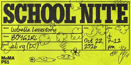School Nite: Isabella Lovestory, B0YG1RL, ali rq (DJ)