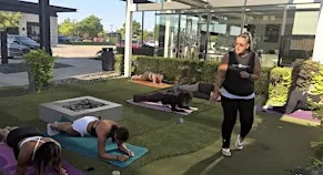 Pilates Class at Fabletics