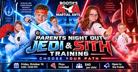Parents Night Out – Jedi & Sith Training