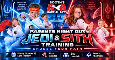 Parents Night Out – Jedi & Sith Training