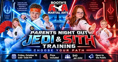 Parents Night Out – Jedi & Sith Training