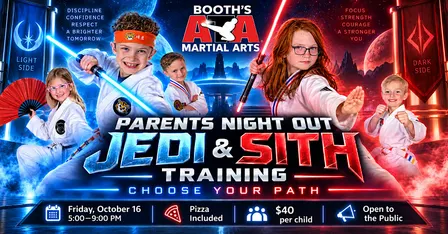 Parents Night Out – Jedi & Sith Training