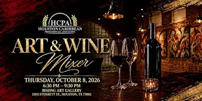 HCPA Art & Wine Mixer