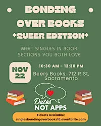 Bonding Over Books - Singles Event - Queer Edition