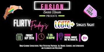 Flirty Friday's LGBTQ+ Singles Night