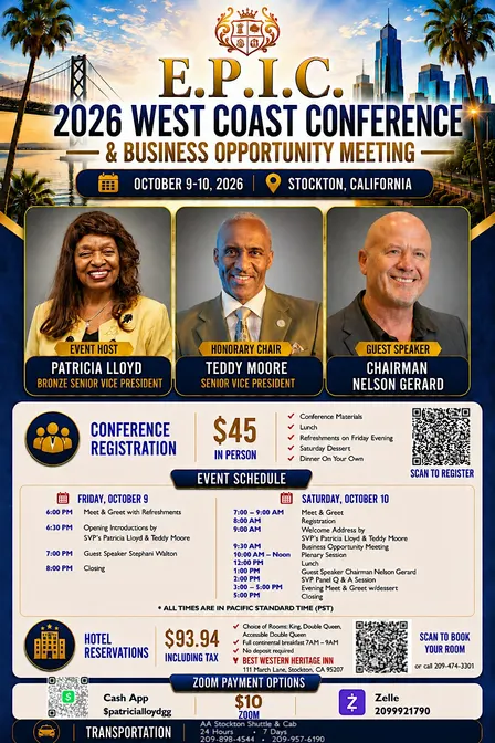 EPIC  2026 West Coast Conference & Business Opportunity Meeting