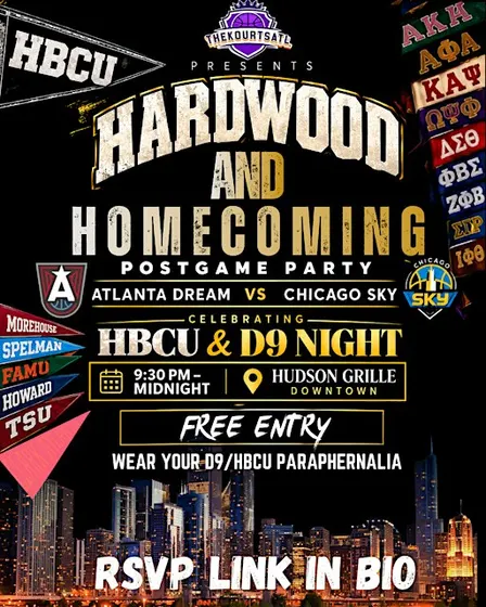 Dream vs Sky PostGame Mixer- Sept 19TH