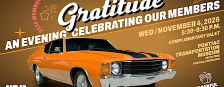 NDIA Michigan Chapter 2026 Membership Social - Driven by Gratitude