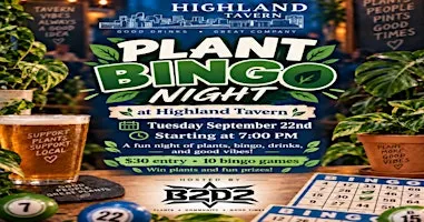 PLANT BINGO