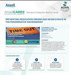 AORN of RI November Event