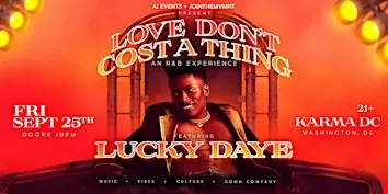 Lucky Daye performing Live in DC