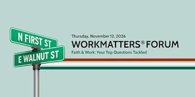 Faith at Work: Your Top Questions, Tackled
