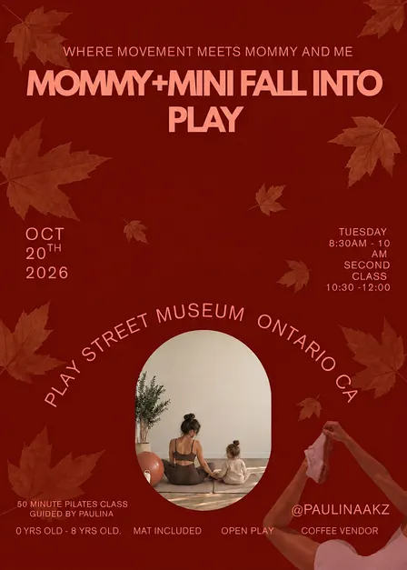 Mommy + Mini Fall into Play