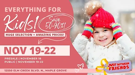 Kids' Huge Pop-Up Sale in Maple Grove - Winter Tickets