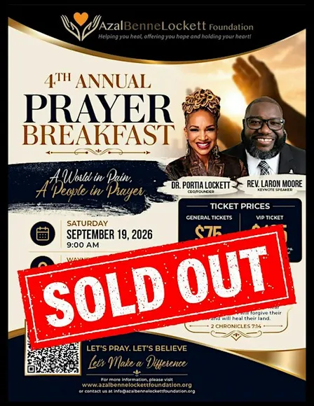 Azal Benne Lockett Foundation 4th Annual Prayer Breakfast