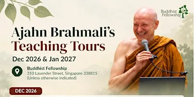 1-Day Workshop with Ajahn Brahmali (For BF Members only)