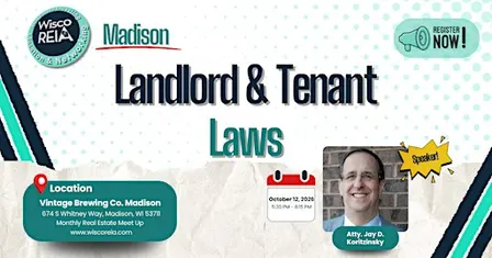 WiscoREIA Madison: Landlord & Tenant Laws